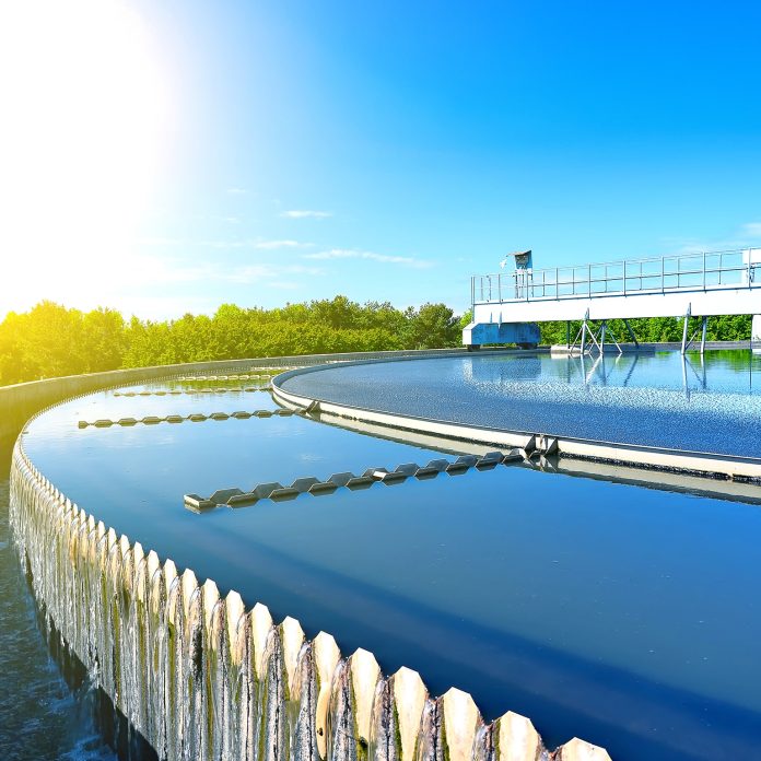 A graph showing the funding gap in the US water utility sector